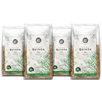 Los mejores  - Marca Amazon - Happy Belly Select - Quinoa ecológica- 4 x 500g